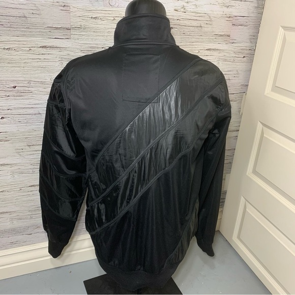 GIO-GOI Manchester Active Jacket Black Full Zip Fleece Streetwear Sweater Sz XL - Picture 6 of 15